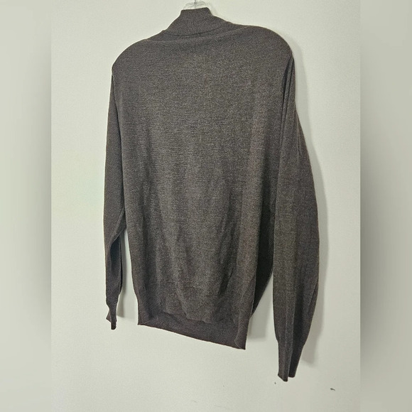 Peter Millar Merino Wool/ Silk Blend Quarter zip EUC - Picture 7 of 7
